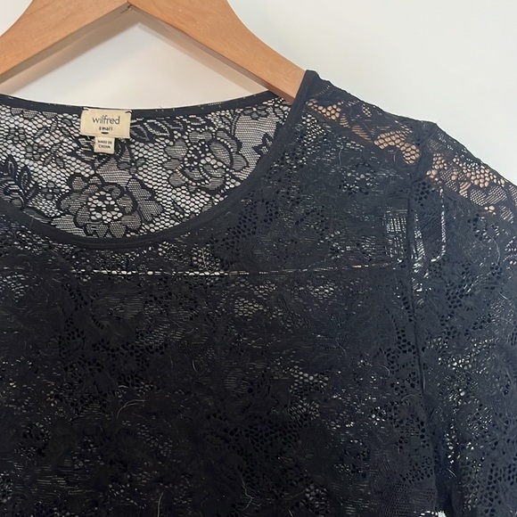 WILFRED long sleeve lace top - Picture 2 of 2
